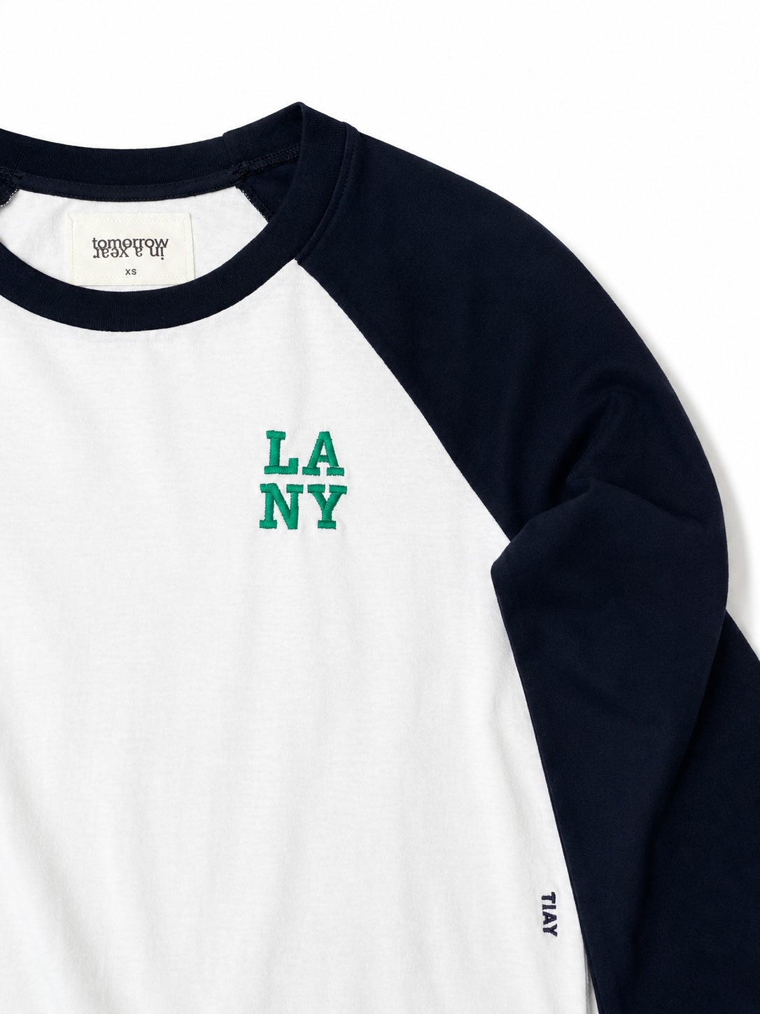 LA NY - Relaxed-Fit Raglan Baseball T-shirt