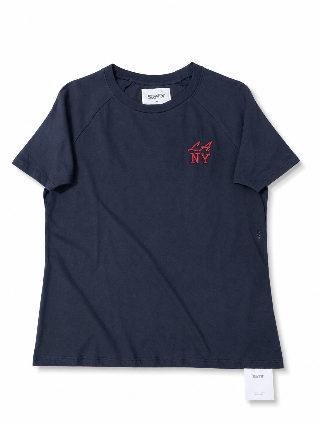 LA NY - Short Sleeved Premium Raglan Shirt