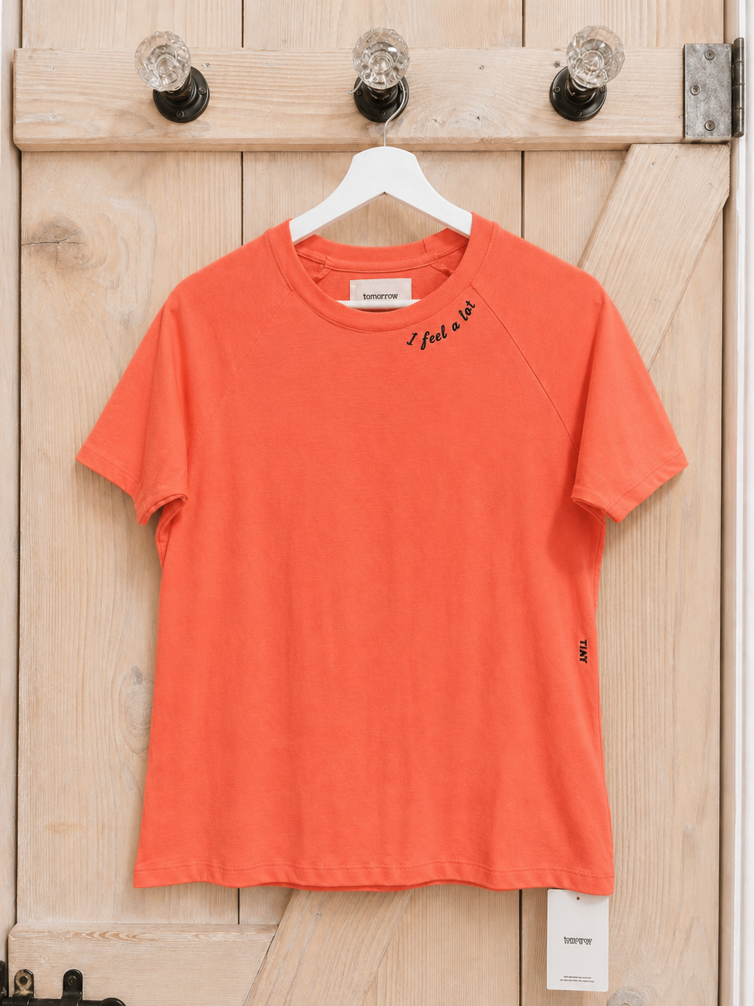 I FEEL A LOT - Short Sleeved Premium Raglan Shirt