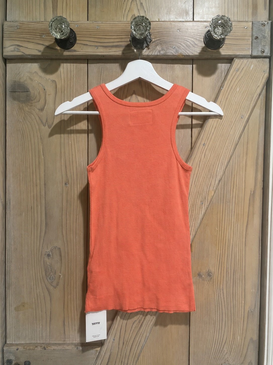 Baby Rib tank top - ultra-soft cotton - "Make Memories" embroidery