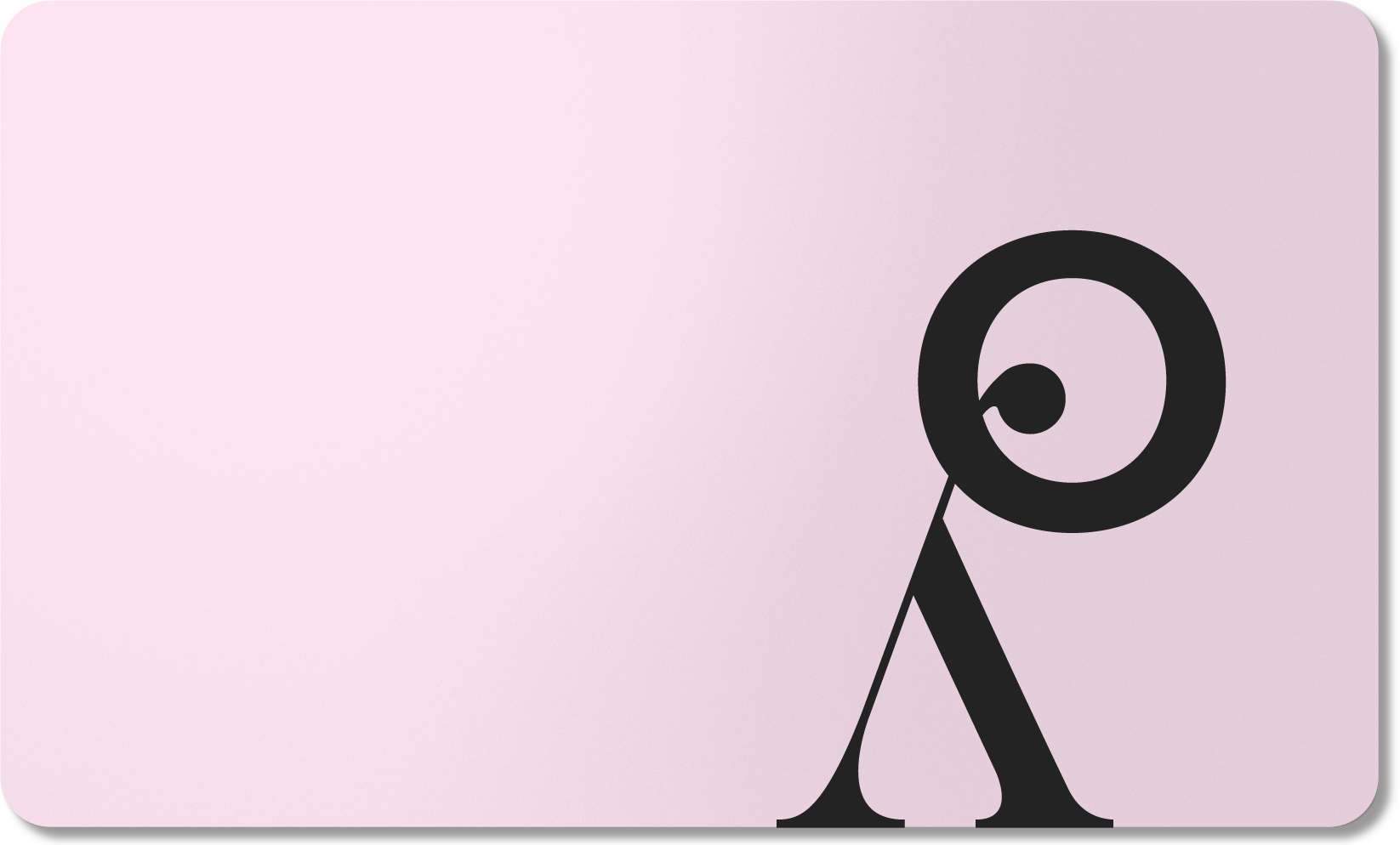 Tomorrow in a year gift card