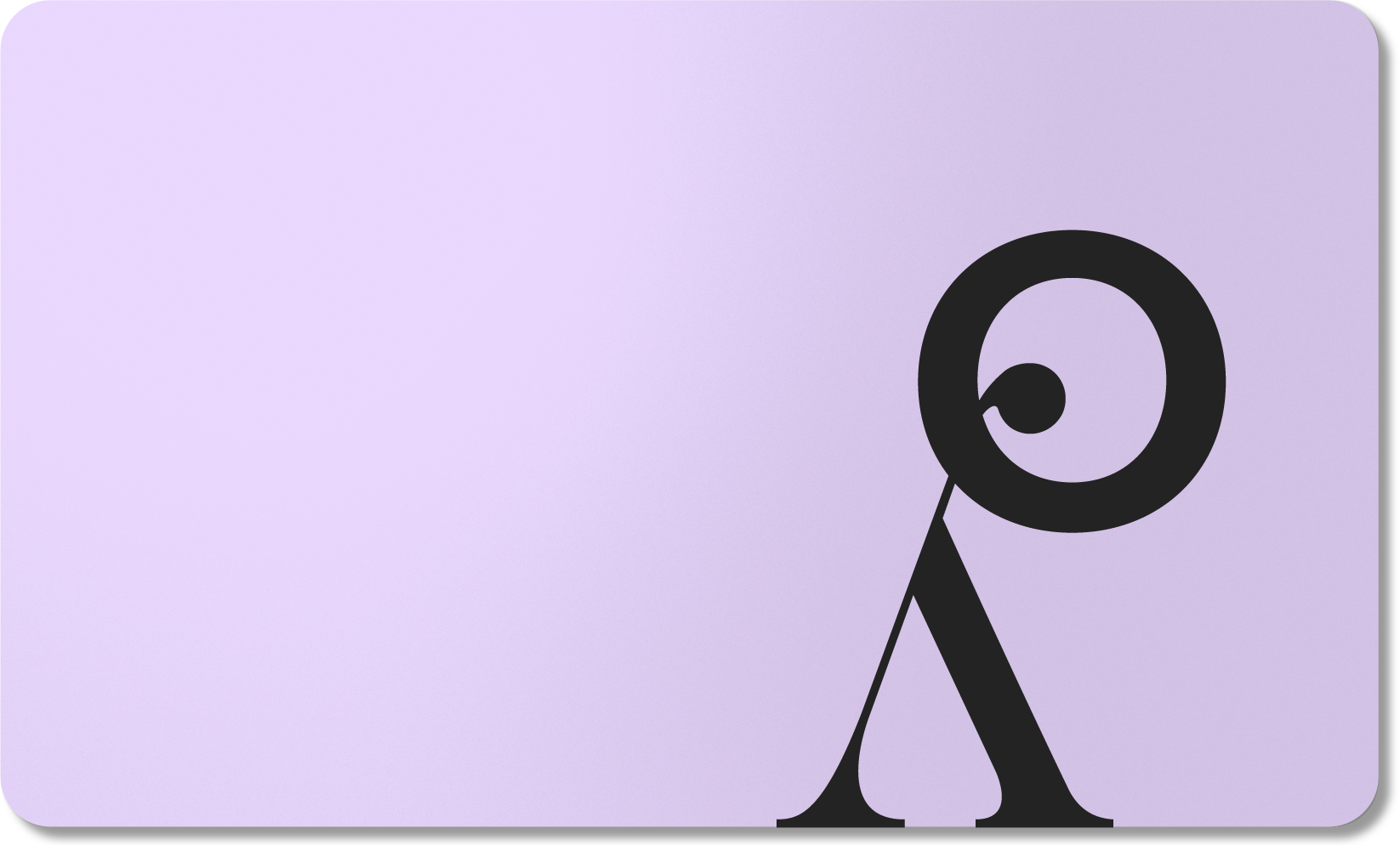 Tomorrow in a year gift card