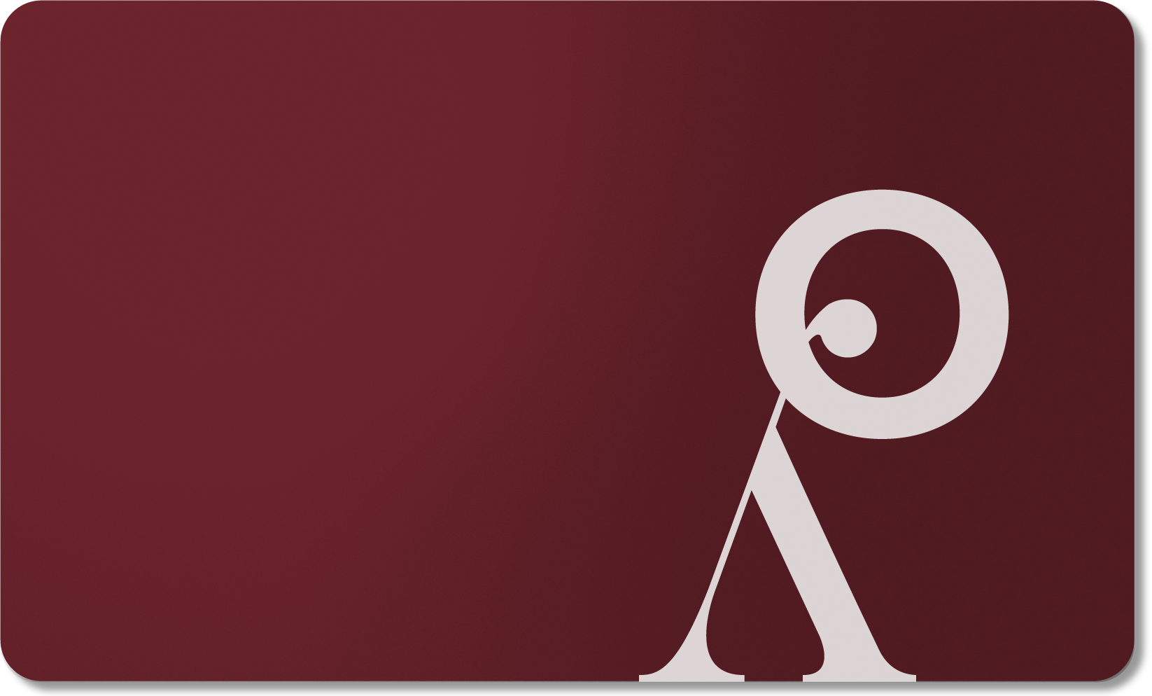 Tomorrow in a year gift card