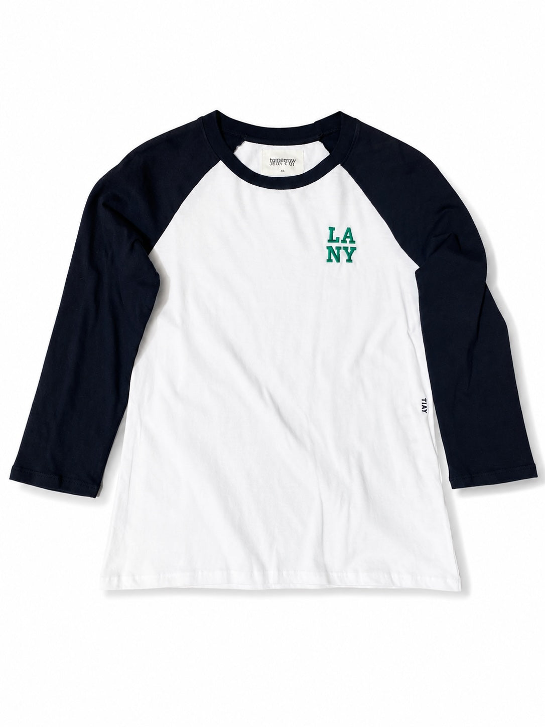 LA NY - Relaxed-Fit Raglan Baseball T-shirt