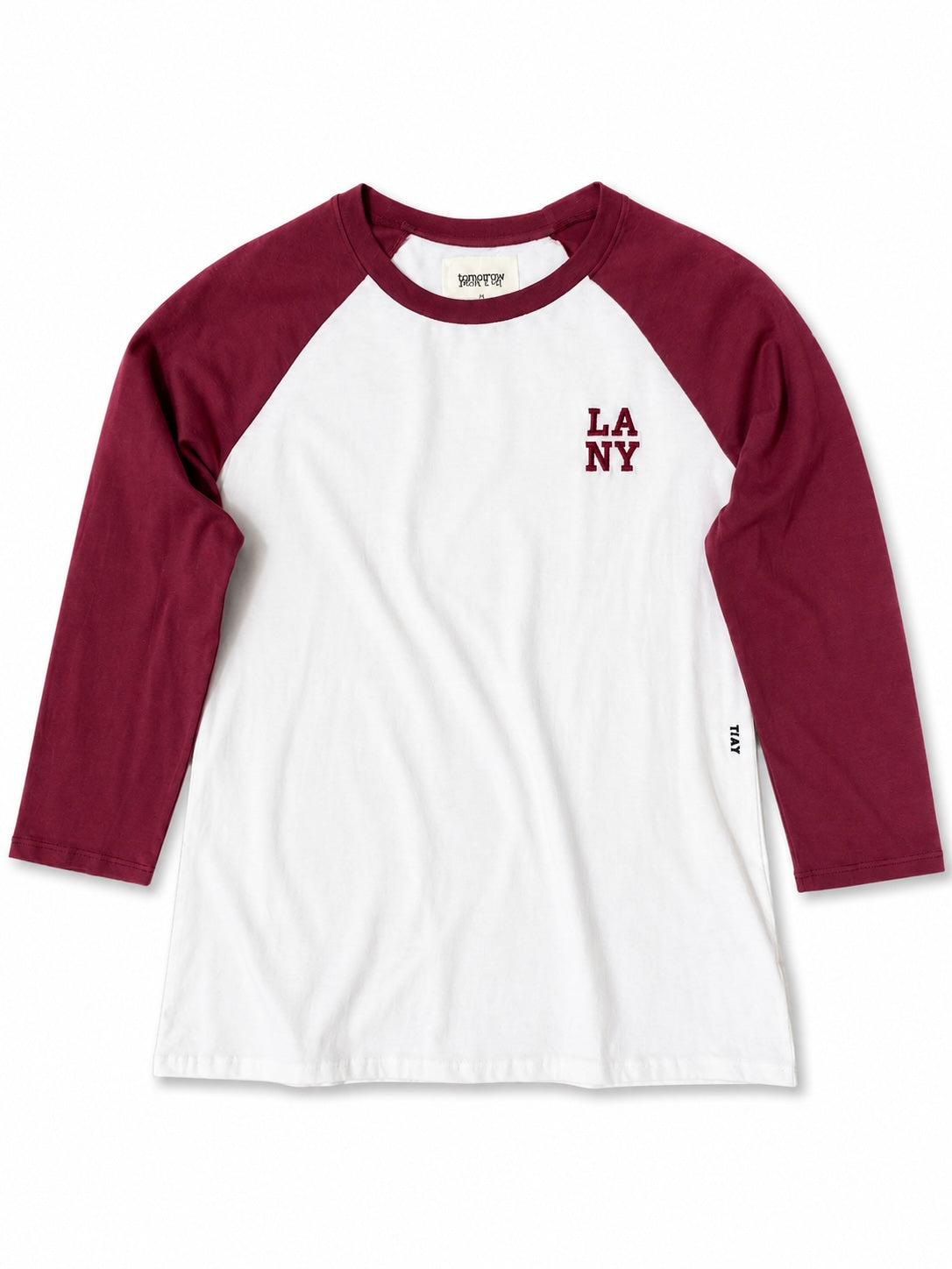 LA NY - Relaxed-Fit Raglan Baseball T-shirt