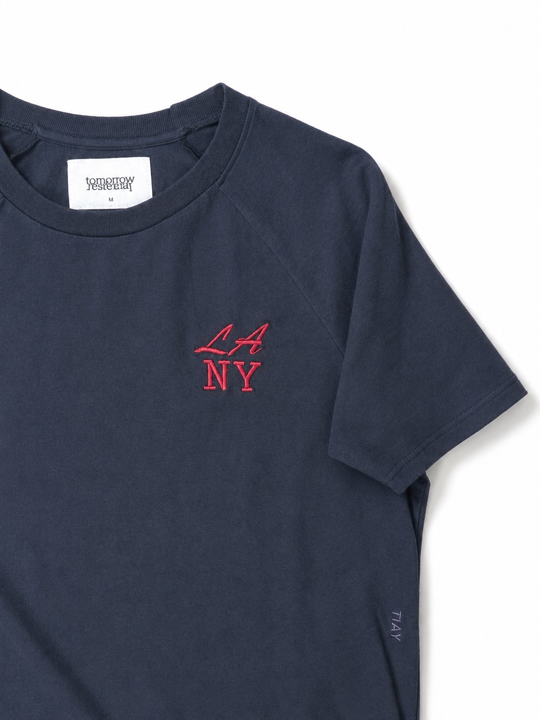 LA NY - Short Sleeved Premium Raglan Shirt