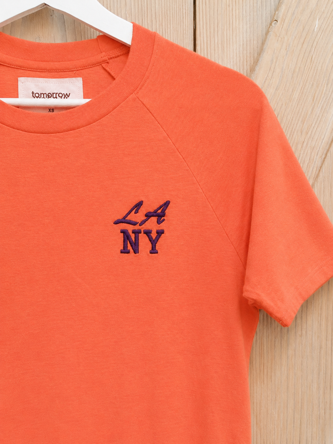 LA NY - Short Sleeved Premium Raglan Shirt