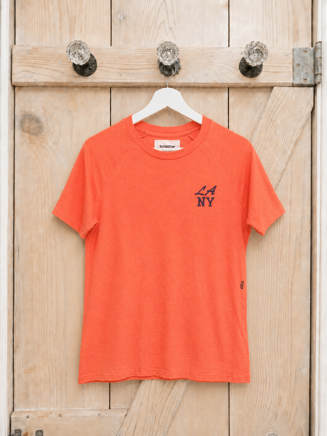 LA NY - Short Sleeved Premium Raglan Shirt