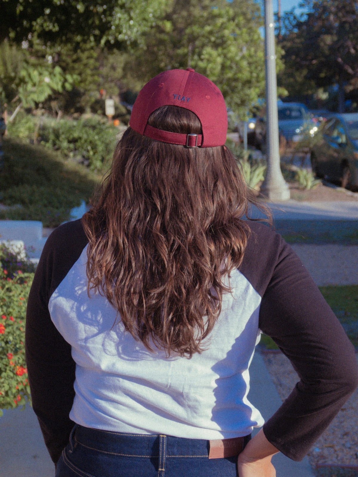 I FEEL A LOT Baseball Hat - Rouge/Royal Blue